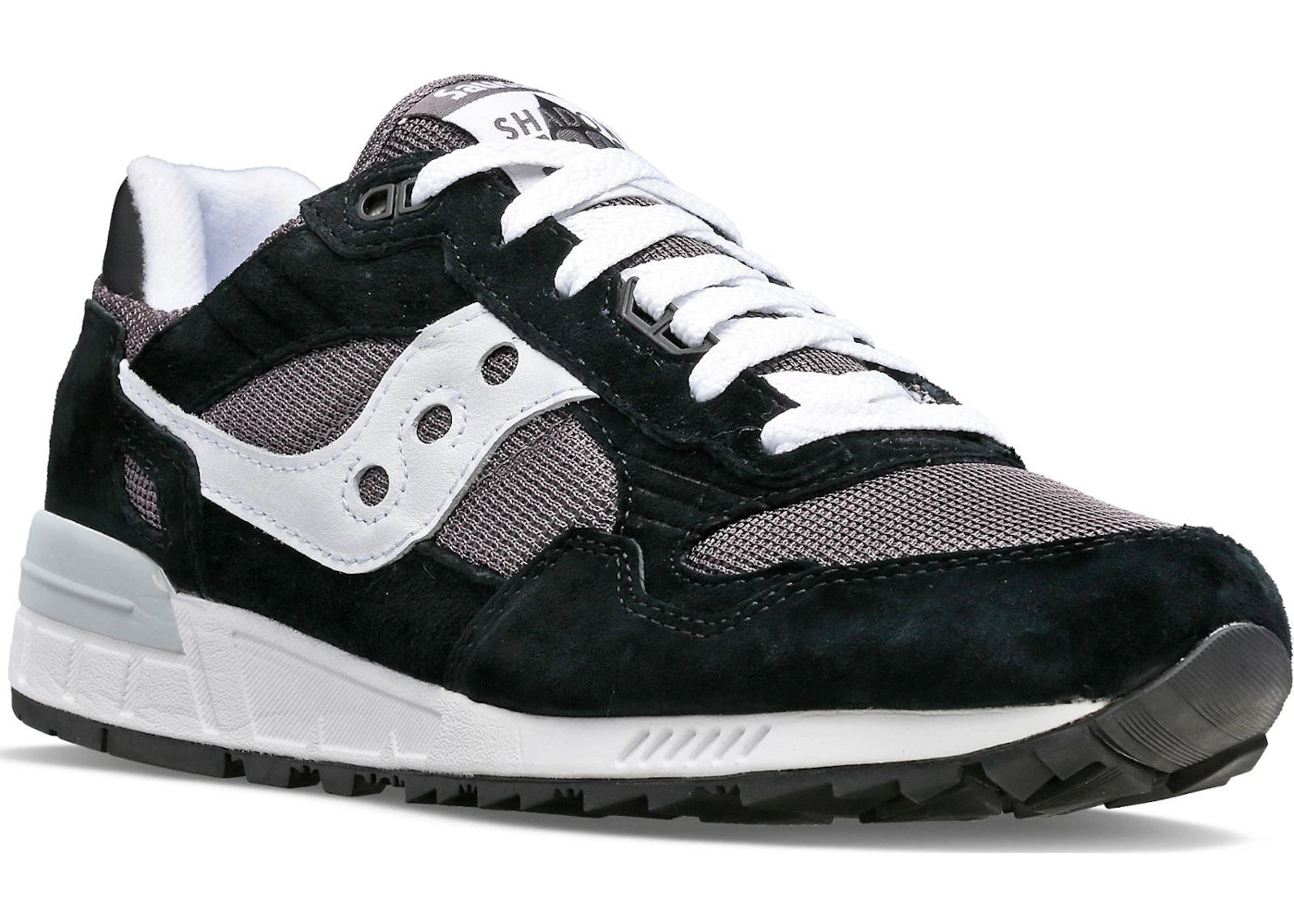 saucony shadow 5000 black grey white