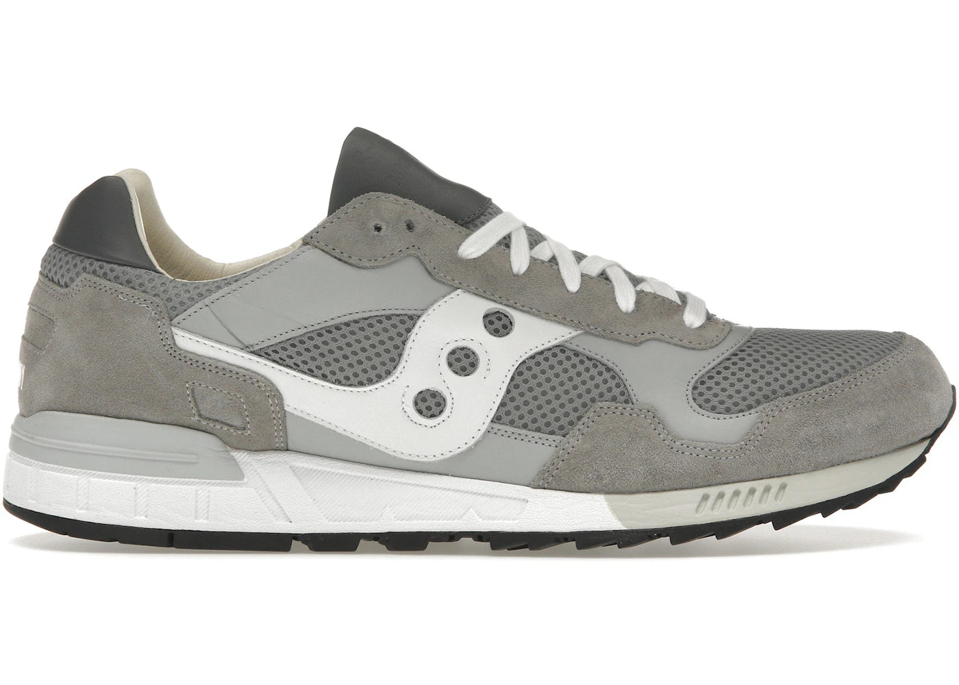 saucony shadow 5000 made in italy grey white