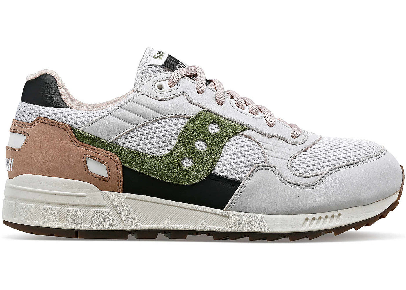 saucony shadow 5000 unplugged grey green