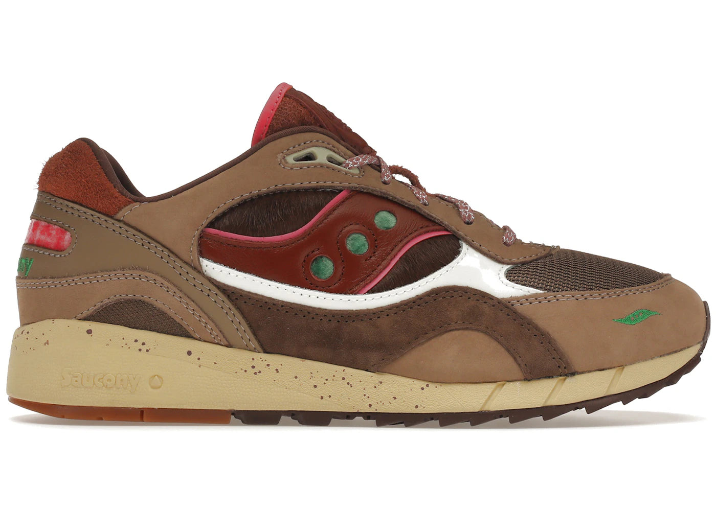saucony shadow 6000 feature chocolate chip
