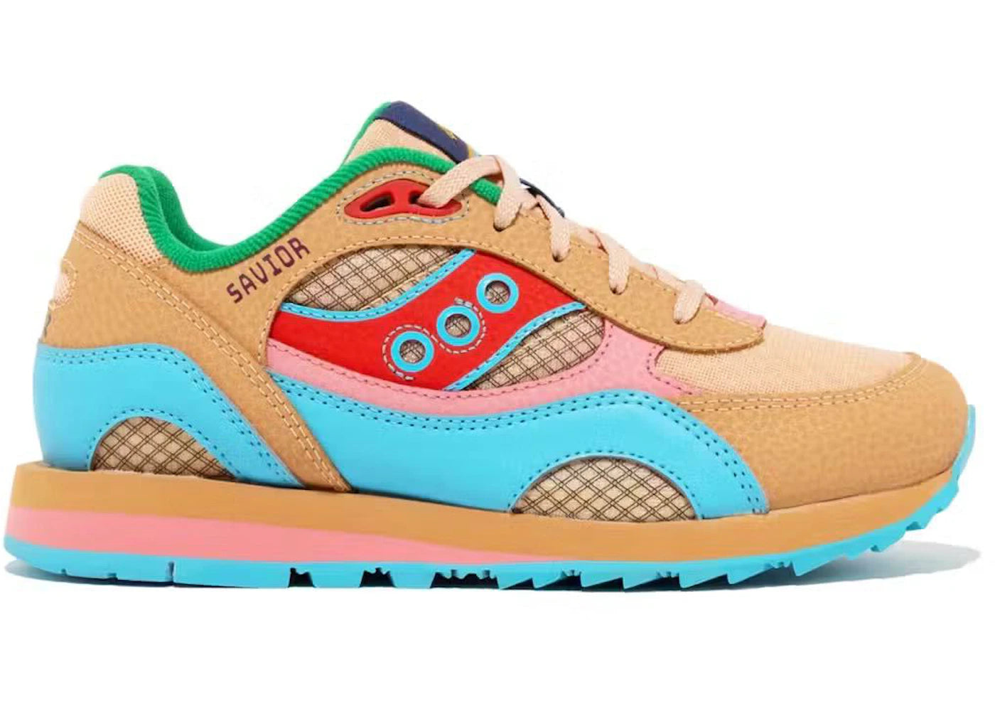 saucony shadow 6000 jae tips to do list tan (kids)