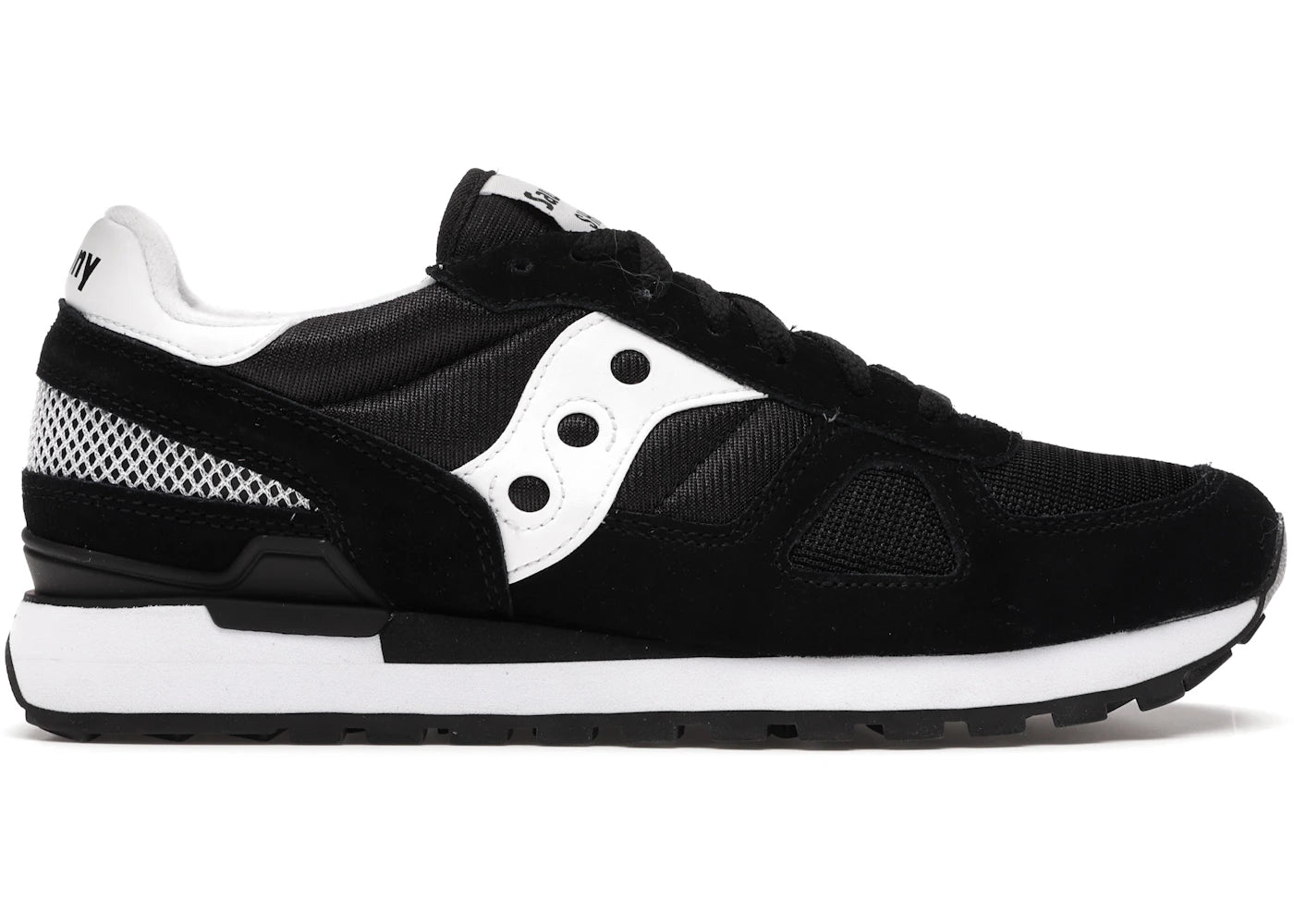 saucony shadow original black white