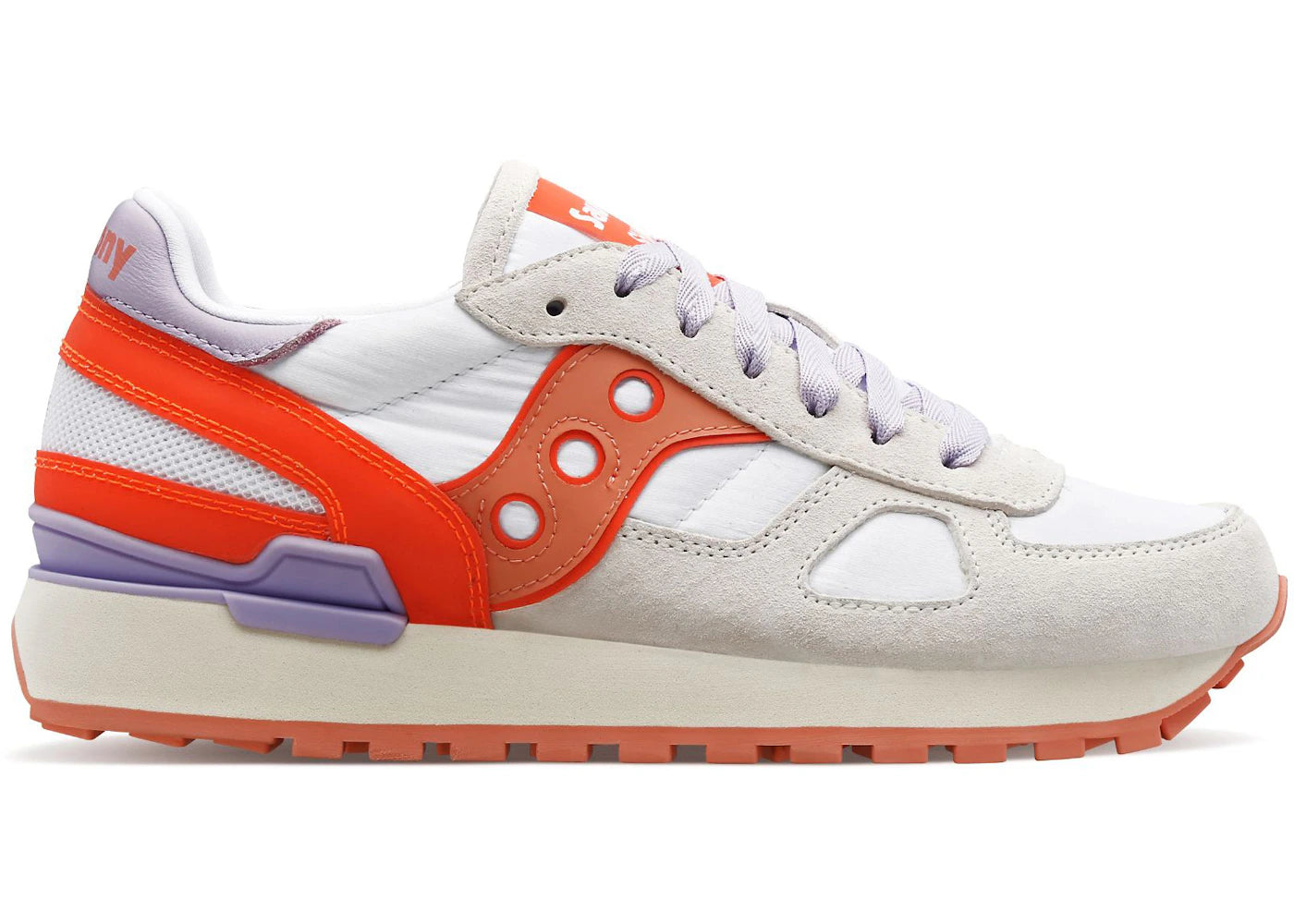 saucony shadow original white pink (women's)