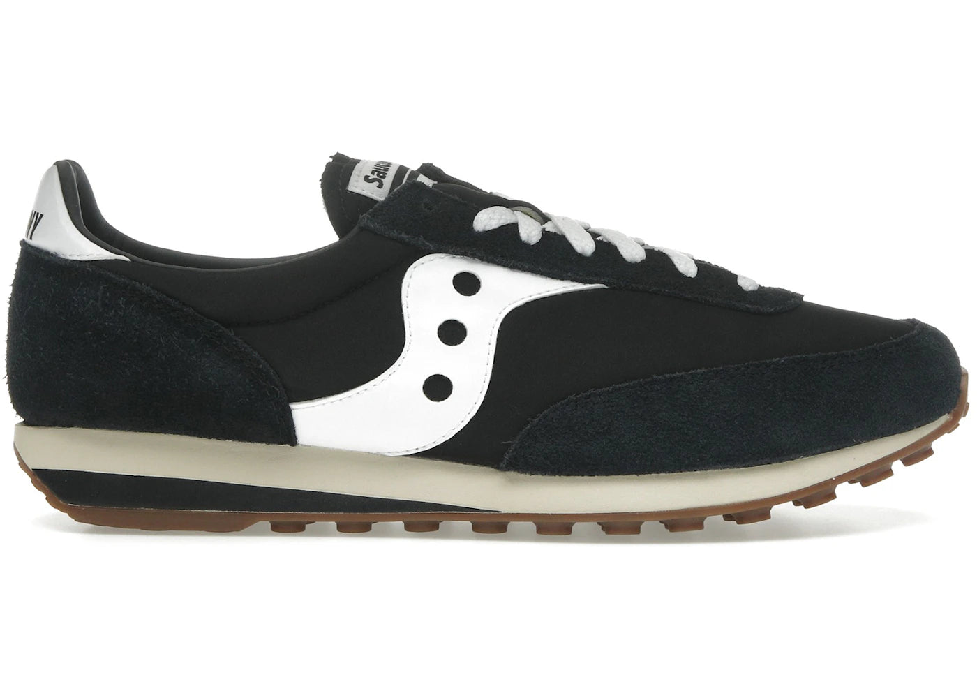saucony trainer 80 black white