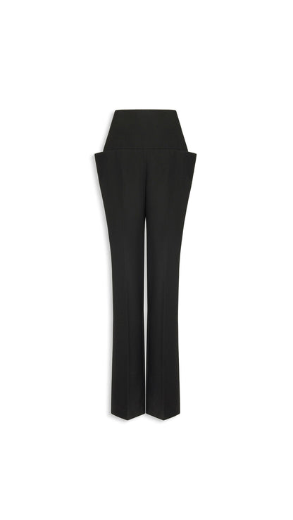 Alaïa Light Tailored Wool Pants