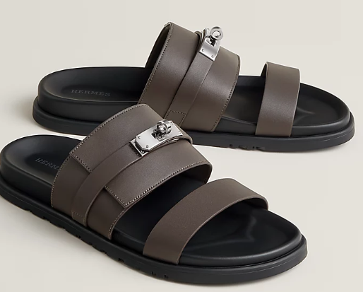 Hermes Jackson Sandal Brown