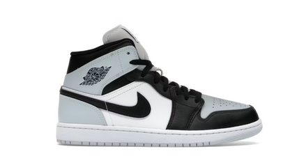 Jordan 1 Mid Black Aura Squadron Blue