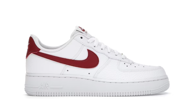 Nike Air Force 1 Low White Team Red