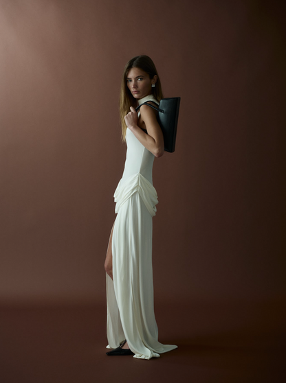 Freja Mercer Bag Black Lizard