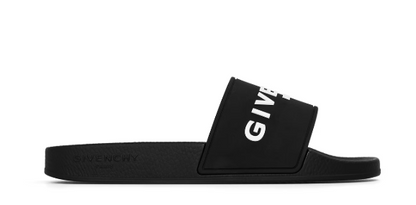 Givenchy Paris Slide Sandals Black