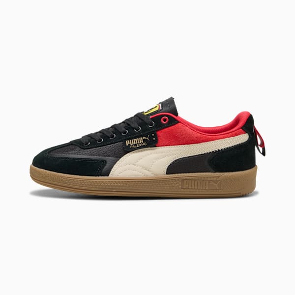 Scuderia Ferrari Palermo Sneakers Puma Black-Alpine Snow