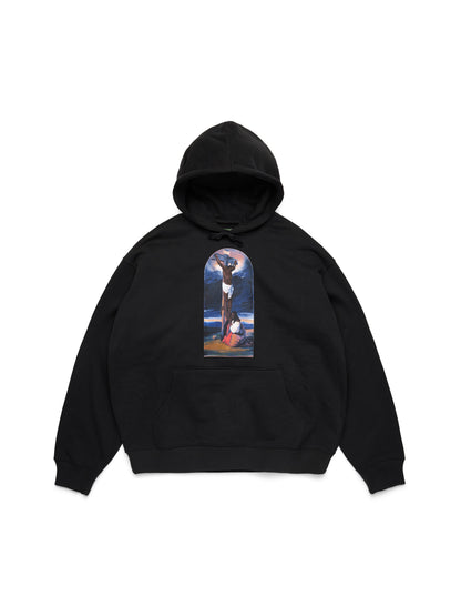Denim Tears Seasonal Biblical Hoodie Black
