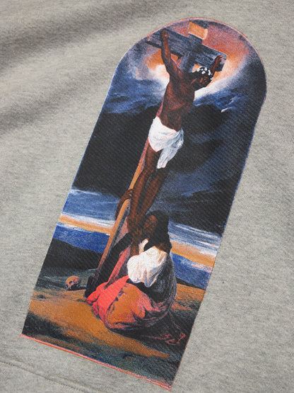 Denim Tears Seasonal Biblical Hoodie Grey