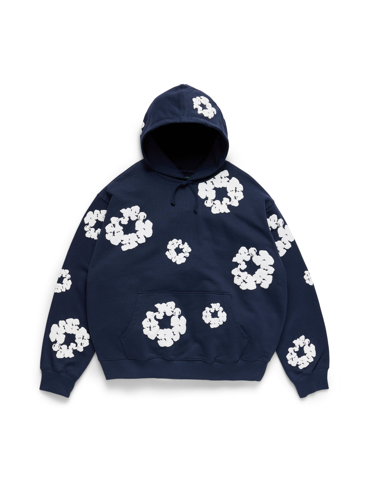 Denim Tears Cotton Wreath Hoodie Navy