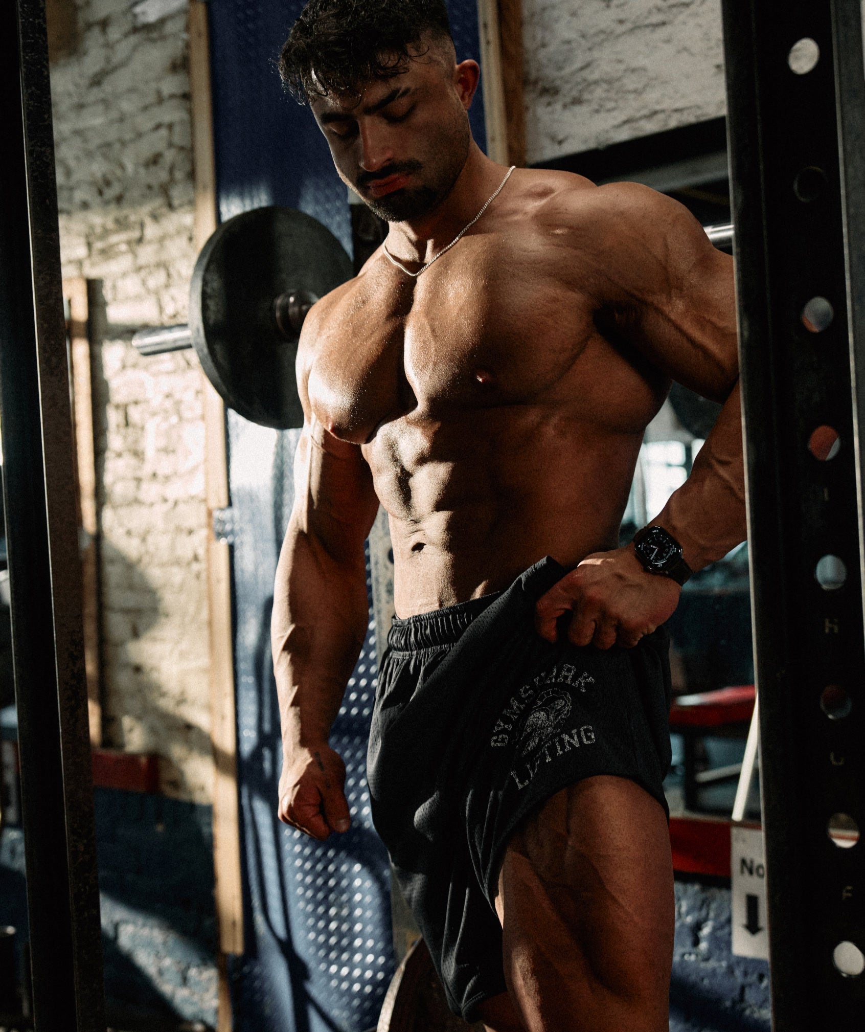 Gymshark Collective Mesh Shorts Black