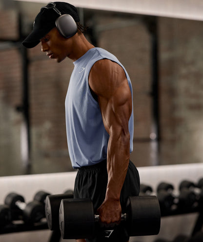 Gymshark Washed Pastels Tank Steady Purple
