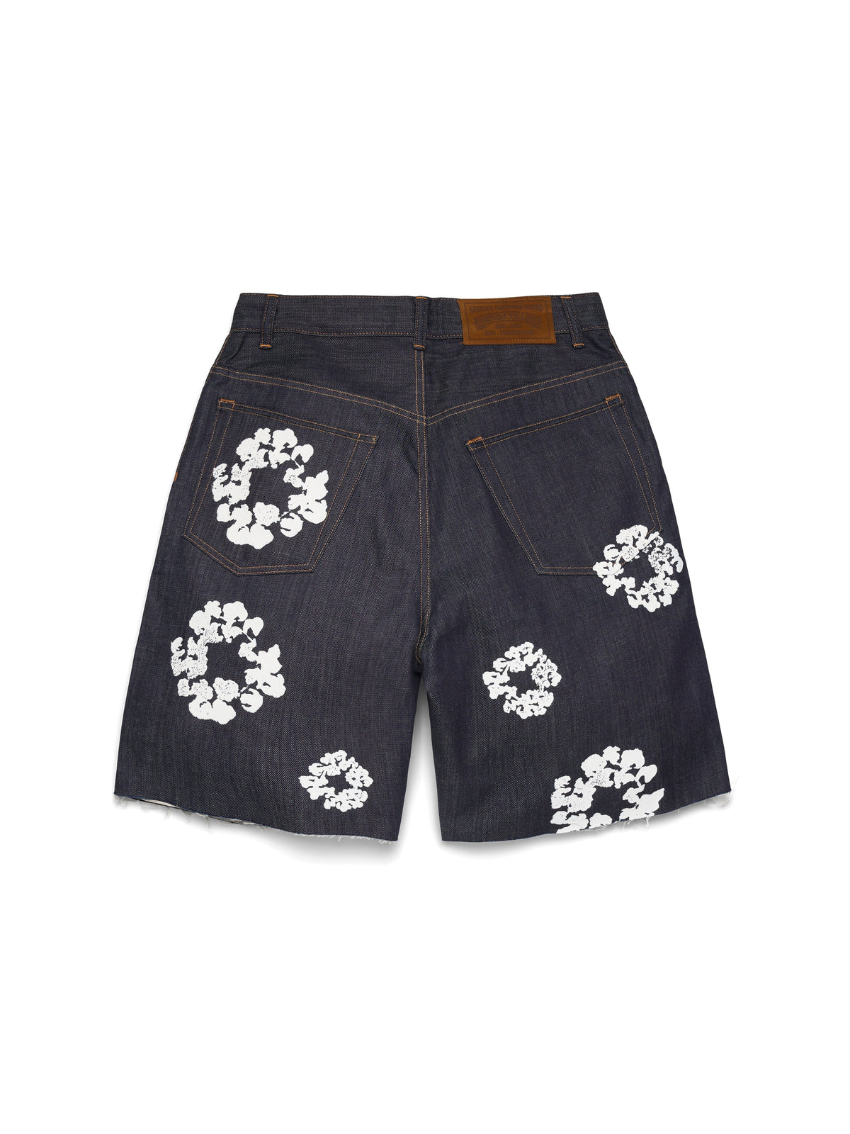 Denim Tears Selvedge Cotton Wreath Denim Short