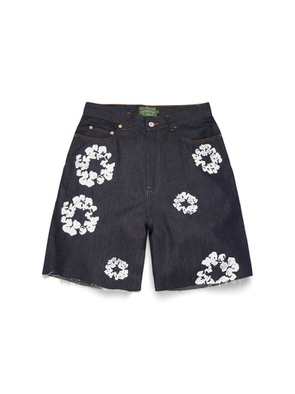 Denim Tears Selvedge Cotton Wreath Denim Short