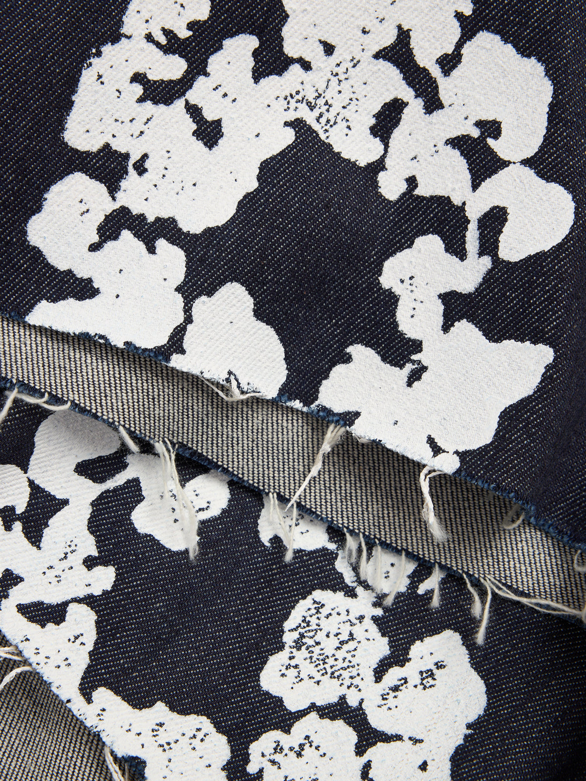 Denim Tears Selvedge Cotton Wreath Denim Short