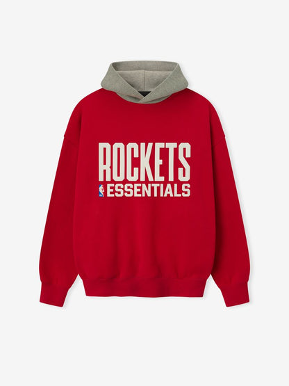 Essentials Rockets Sport Hoodie Red/Concrete Heather