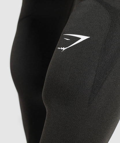 Gymshark Shadow Seamless Tights Black