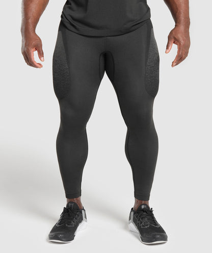 Gymshark Shadow Seamless Tights Black
