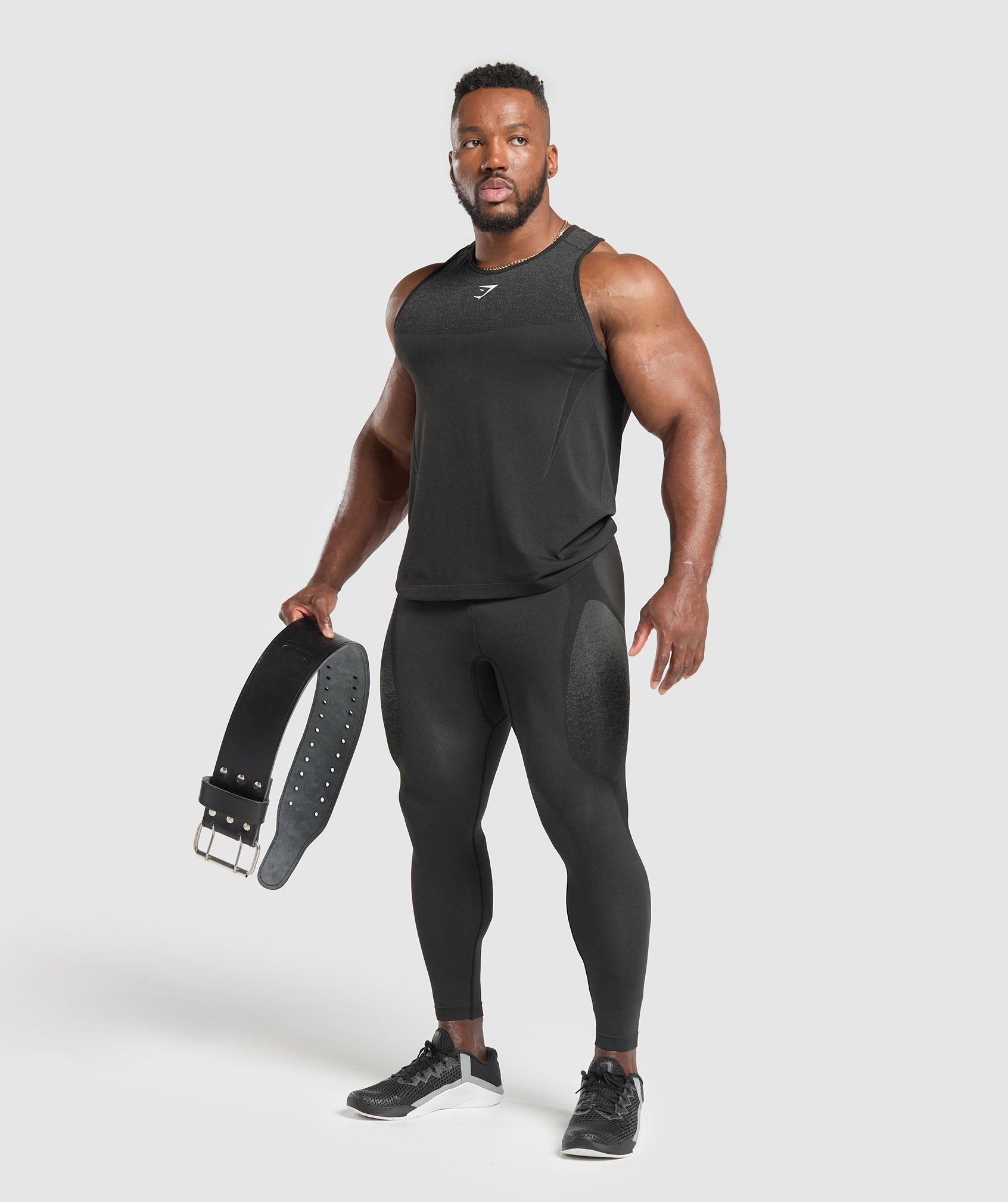 Gymshark Shadow Seamless Tights Black