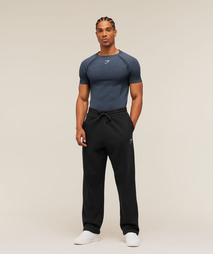 Gymshark Shadow Seamless T Shirt Heavy Blue