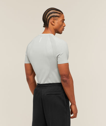 Gymshark Shadow Seamless T Shirt Light Grey