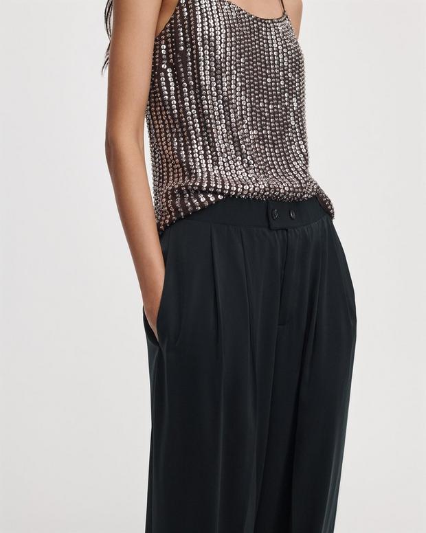 Rag & Bone Shania Foldover Satin Pant