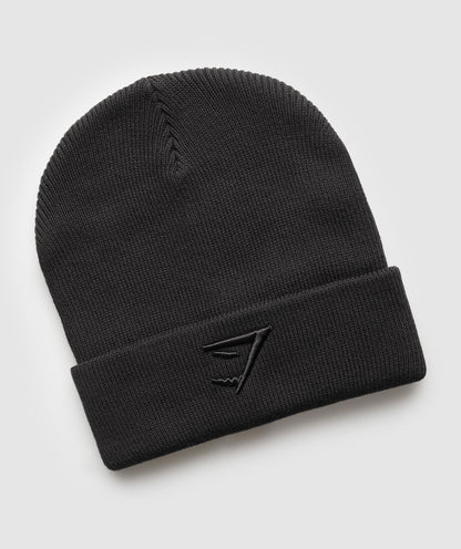 Gymshark Sharkhead Beanie Black