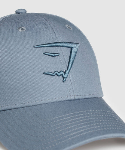 Women's Gymshark Sharkhead Cap Iron Blue
