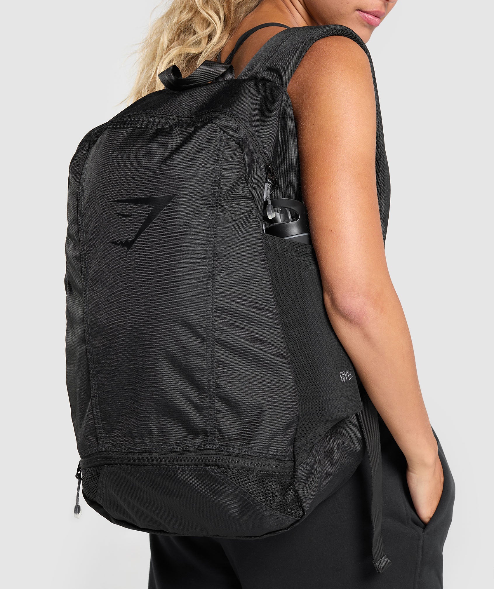 Women's Gymshark Sharkhead Backpack V2 Black