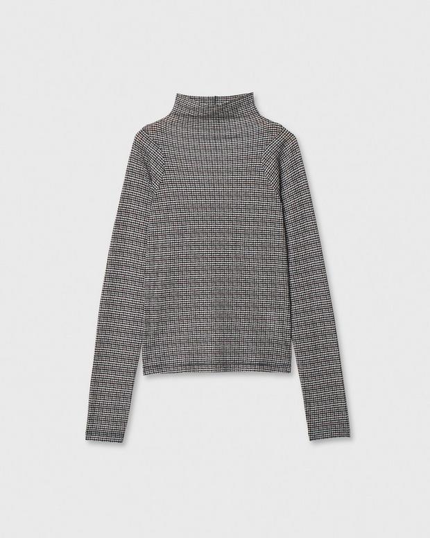 Rag & Bone Shaw Jersey Turtleneck