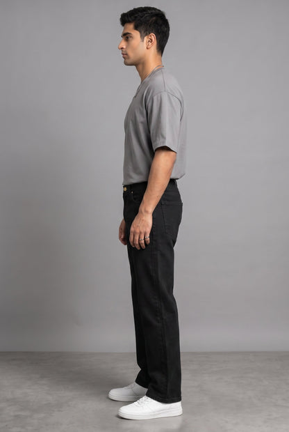 CLASSIC BLACK DENIM MEN'S JEANS