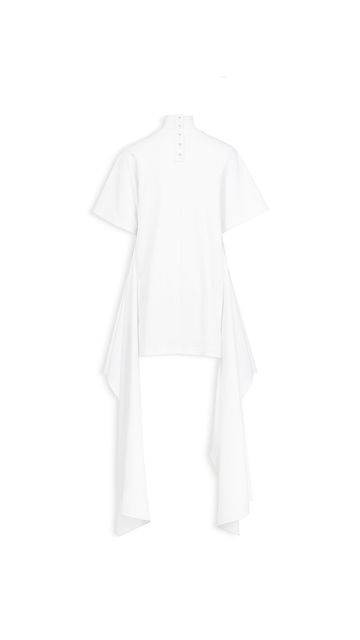 Alaïa Cotton Jersey T-Shirt Dress