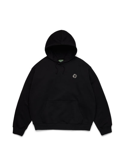 Denim Tears Gel Wreath Hoodie Black