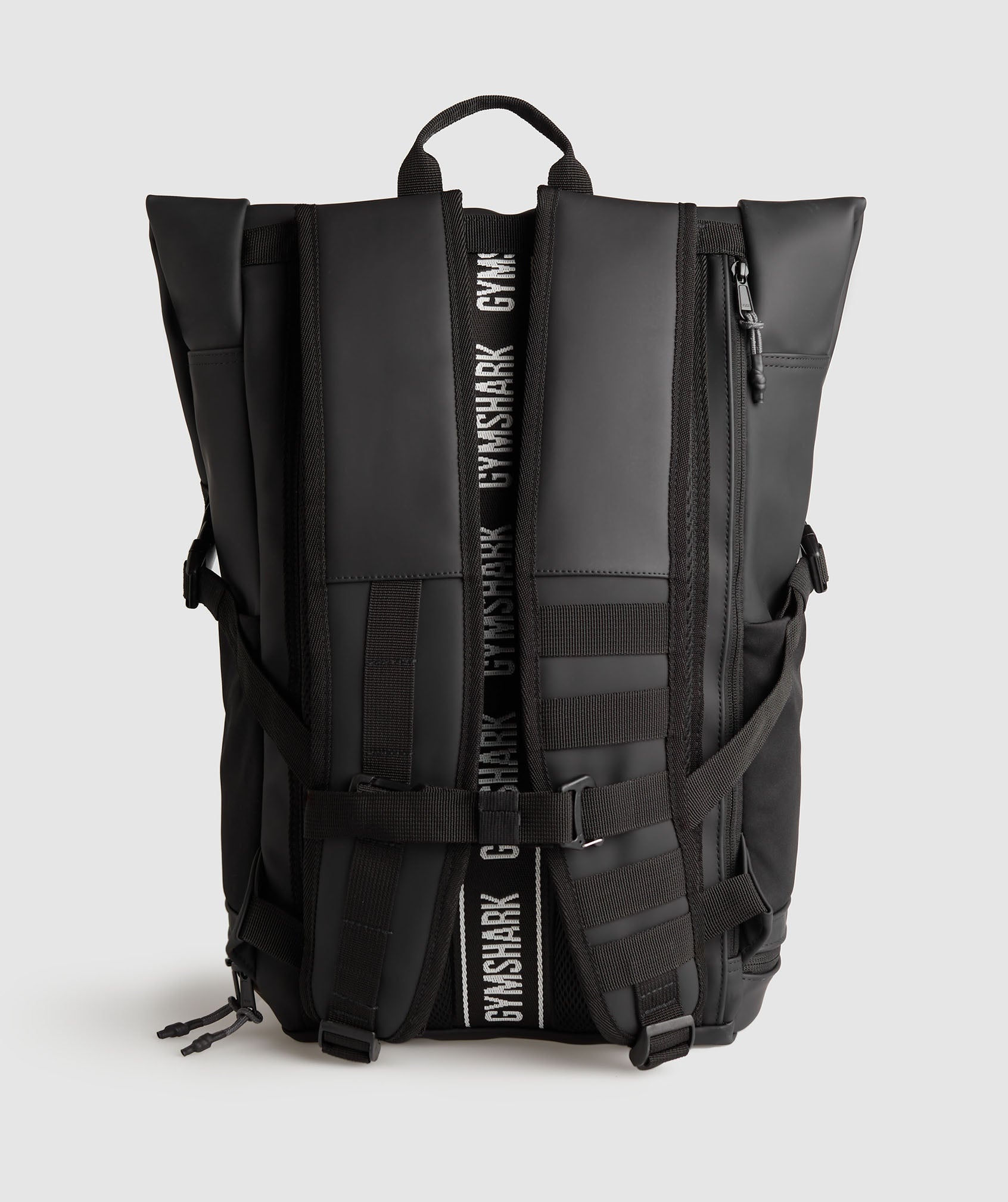 Gymshark Sleek Backpack Roll Top Black