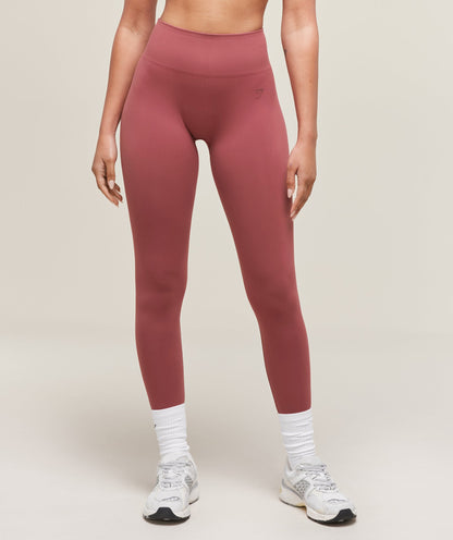 Women's Gymshark Soft Sculpt Leggings Washed Berry Pink