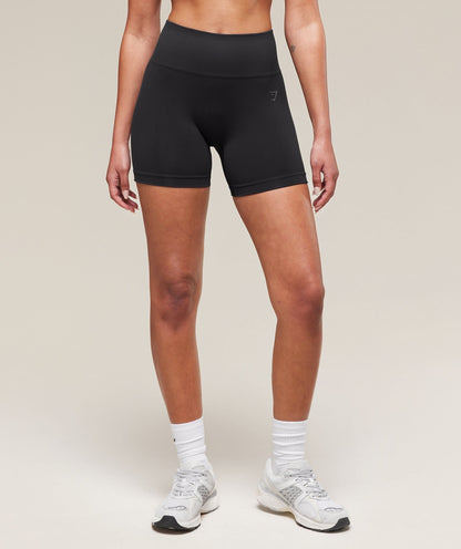 Women's Gymshark Soft Sculpt Shorts Black