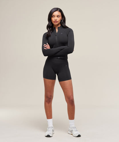 Women's Gymshark Soft Sculpt Shorts Black