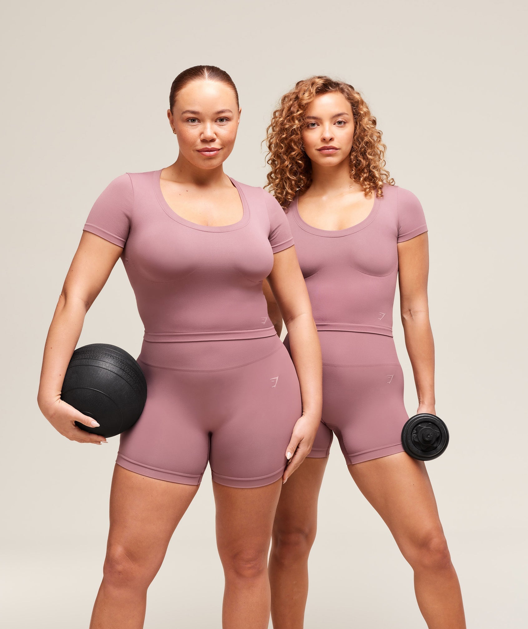Women's Gymshark Soft Sculpt Shorts Calm Pink