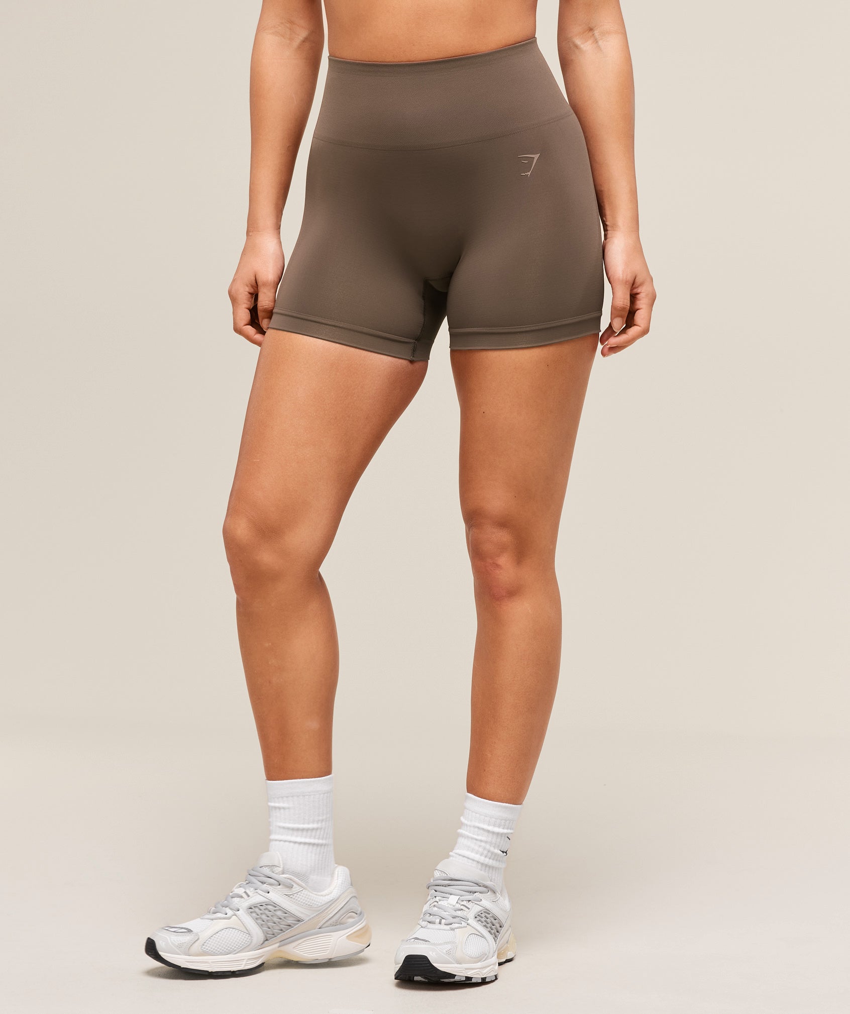 Women's Gymshark Soft Sculpt Shorts Walnut Brown
