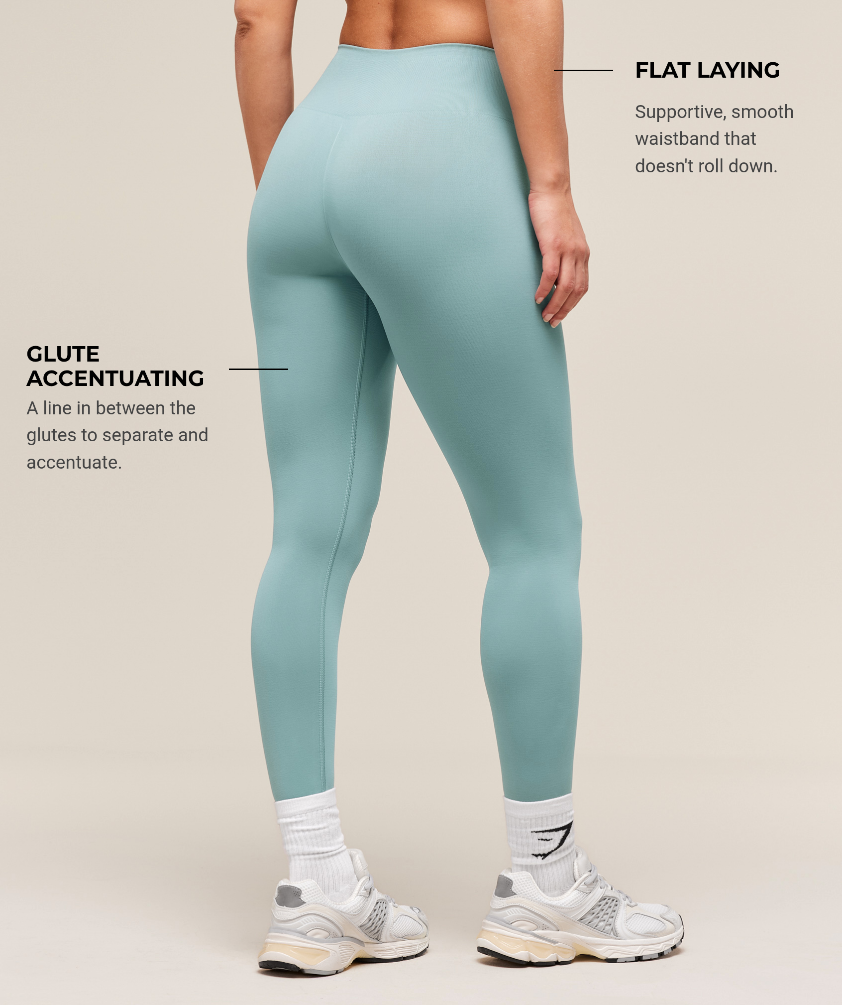 Women's Gymshark Soft Sculpt Leggings Rest Blue