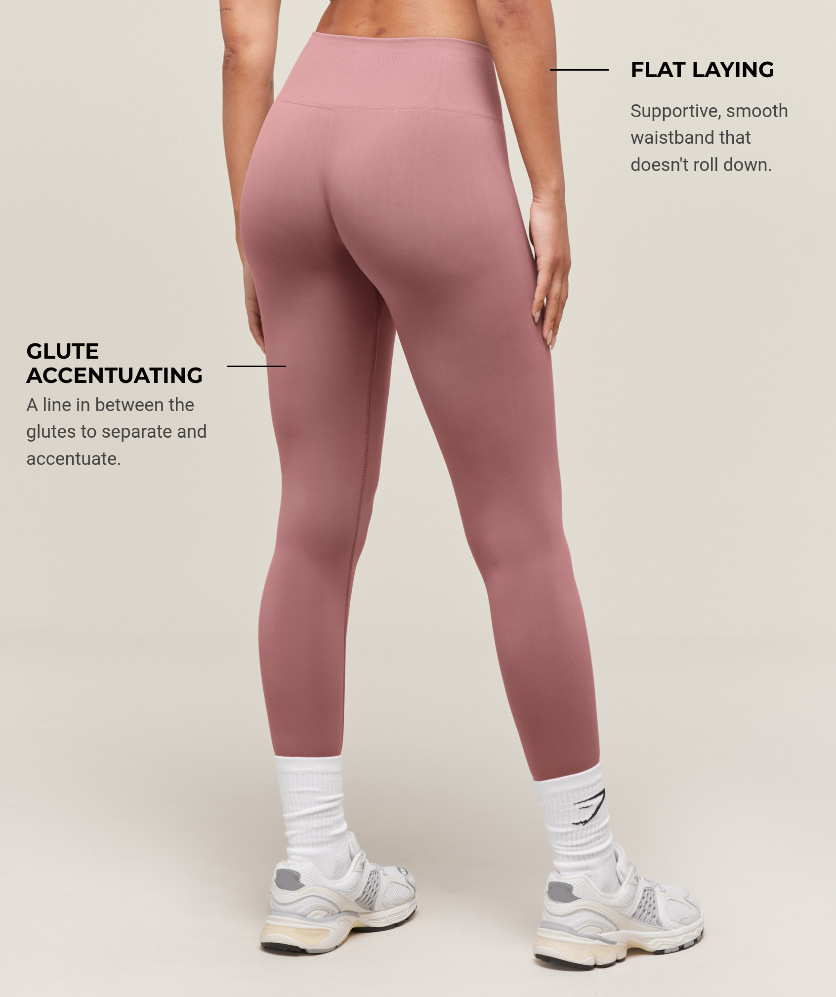 Women's Gymshark Soft Sculpt Leggings Calm Pink