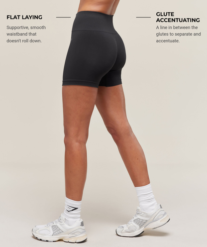 Women's Gymshark Soft Sculpt Shorts Black
