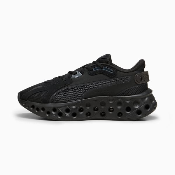 Softride Frequence Running Shoes Puma Black-Flat Dark Gray