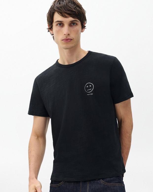 Rag & Bone Sour Face Embroidered Tee