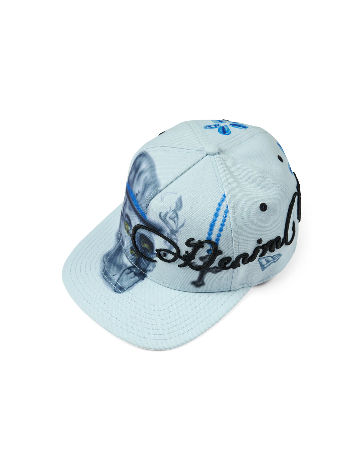 Denim Tears Spacebrat Mystic New Era 59fifty Canvas Fitted Cap