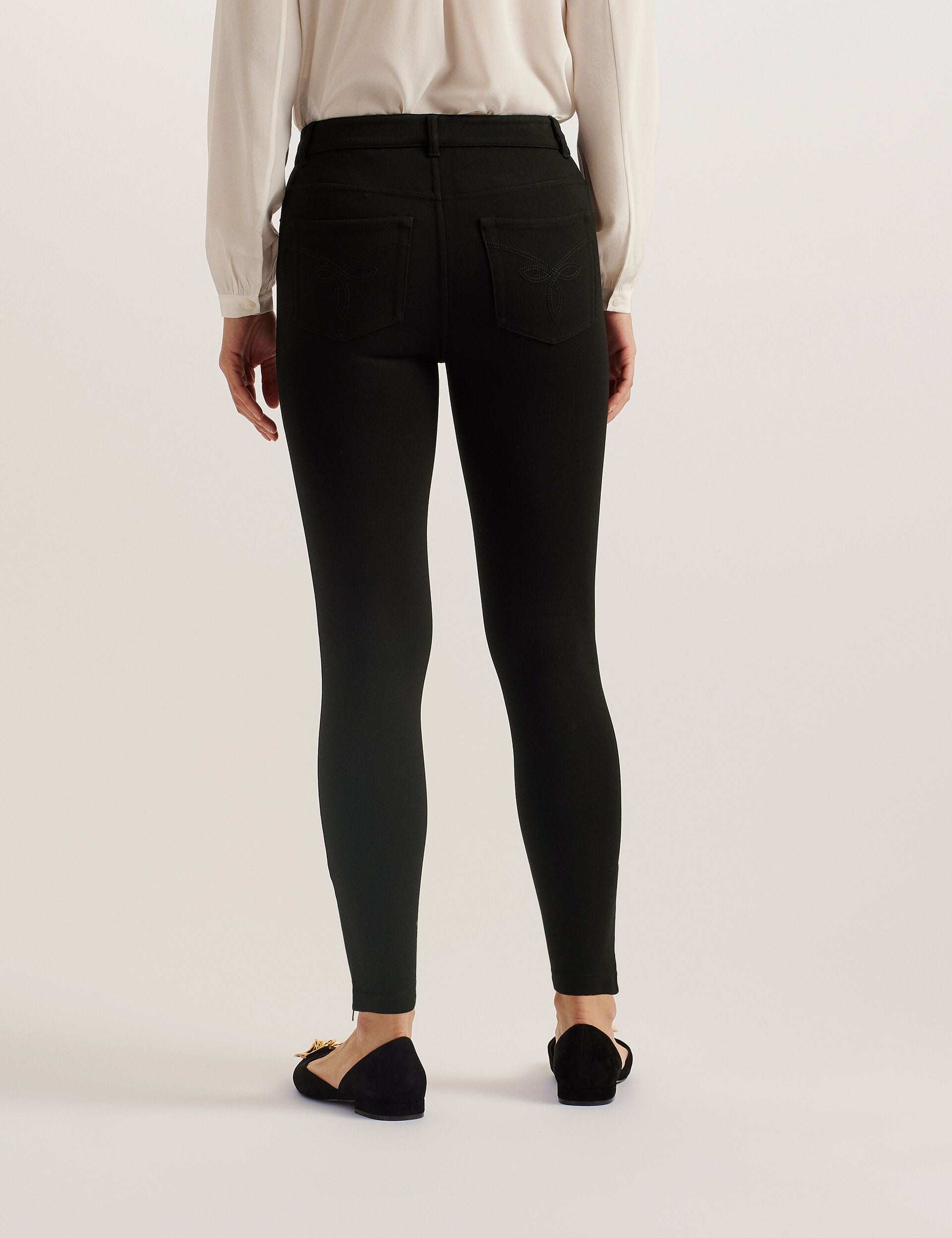 Ted Baker Strenti Skinny Fit Zip Cuff Jeggings Women's